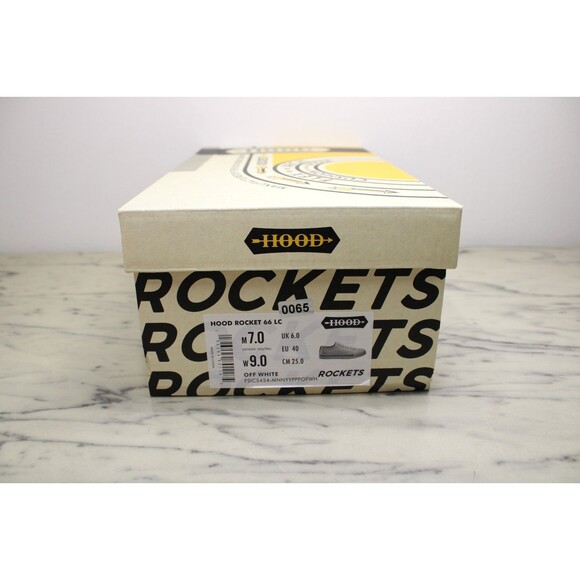 Hood Rocket 66 LC Sneakers - Off White (Men's 7/Women's 9) BRAND NEW - Picture 9 of 10